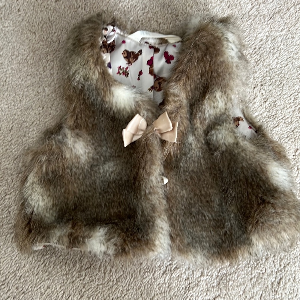 H&M fur vest